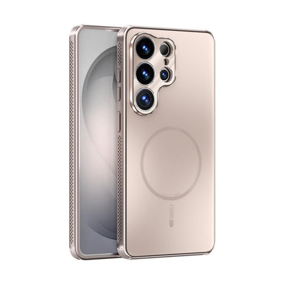 ABEEL Heat Dissipation Frosted MagSafe Phone Case with Lens Film, For Samsung Galaxy S26+ 5G, For Samsung Galaxy S26 Ultra 5G, For Samsung Galaxy S26 5G, For Samsung Galaxy S25 Edge 5G, For Samsung Galaxy S25 5G, For Samsung Galaxy S25+ 5G             ...