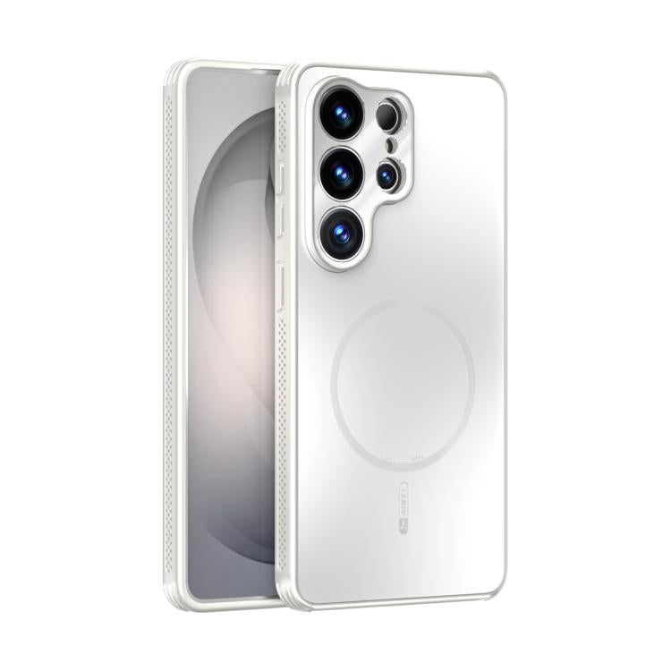 ABEEL Heat Dissipation Frosted MagSafe Phone Case with Lens Film, For Samsung Galaxy S26+ 5G, For Samsung Galaxy S26 Ultra 5G, For Samsung Galaxy S26 5G, For Samsung Galaxy S25 Edge 5G, For Samsung Galaxy S25 5G, For Samsung Galaxy S25+ 5G             ...