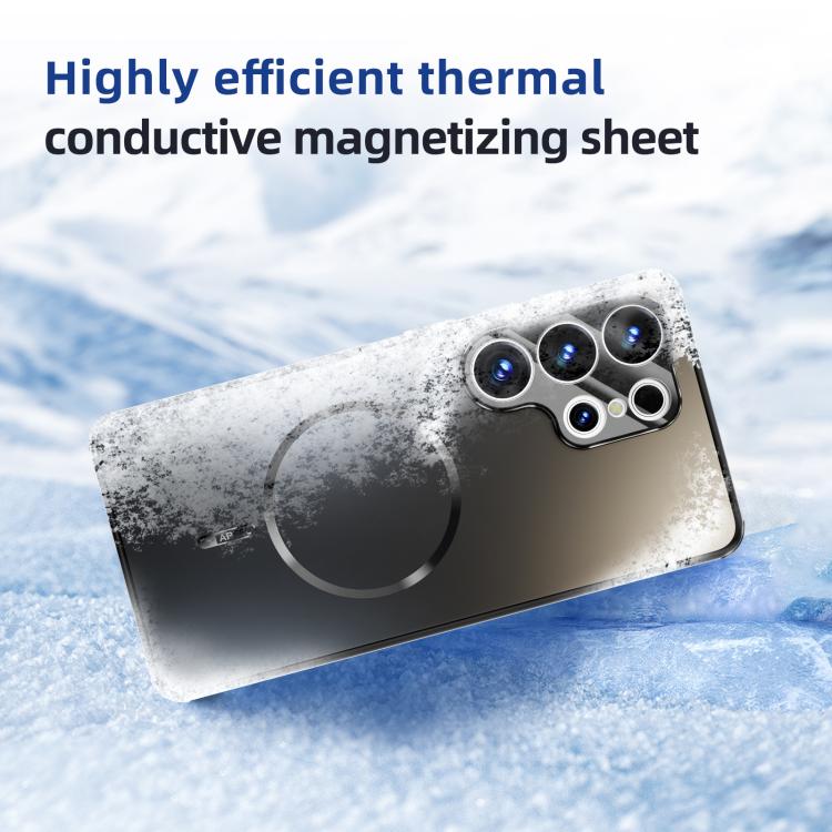 ABEEL Heat Dissipation Frosted MagSafe Phone Case with Lens Film, For Samsung Galaxy S26+ 5G, For Samsung Galaxy S26 Ultra 5G, For Samsung Galaxy S26 5G, For Samsung Galaxy S25 Edge 5G, For Samsung Galaxy S25 5G, For Samsung Galaxy S25+ 5G             ...