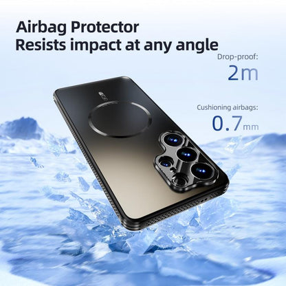 ABEEL Heat Dissipation Frosted MagSafe Phone Case with Lens Film, For Samsung Galaxy S26+ 5G, For Samsung Galaxy S26 Ultra 5G, For Samsung Galaxy S26 5G, For Samsung Galaxy S25 Edge 5G, For Samsung Galaxy S25 5G, For Samsung Galaxy S25+ 5G             ...
