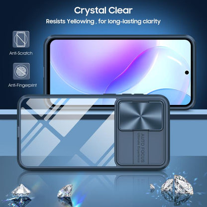 Clear Acrylic + PC + TPU Lens Sliding Cover Full Coverage Phone Case, For Samsung Galaxy A56 5G / A36 5G, For Samsung Galaxy A26 5G, For Samsung Galaxy A16 5G