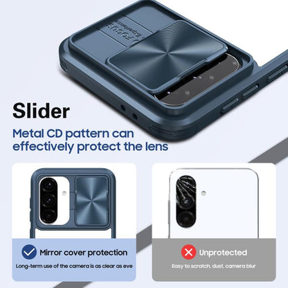 Clear Acrylic + PC + TPU Lens Sliding Cover Full Coverage Phone Case, For Samsung Galaxy A56 5G / A36 5G, For Samsung Galaxy A26 5G, For Samsung Galaxy A16 5G