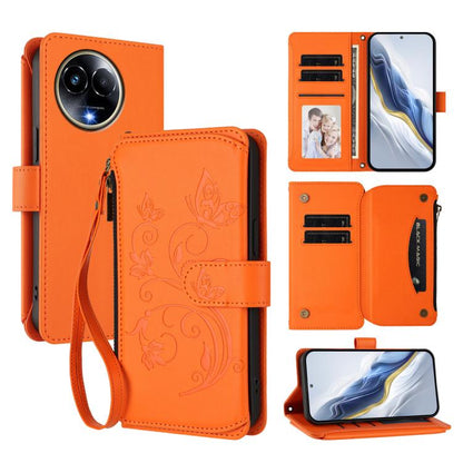Butterfly Love Flower Multi-card Zipper Wallet Leather Phone Case, For Realme C67 4G / 12 Lite 4G Global, For Realme 12 Pro / 12 Pro+ / P1 Pro 5G, For Realme C53 / C51 4G Global, For Realme 11 5G Global / C67 5G India, For Realme 11 4G Global          ...