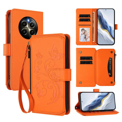 Butterfly Love Flower Multi-card Zipper Wallet Leather Phone Case, For Realme C67 4G / 12 Lite 4G Global, For Realme 12 Pro / 12 Pro+ / P1 Pro 5G, For Realme C53 / C51 4G Global, For Realme 11 5G Global / C67 5G India, For Realme 11 4G Global          ...