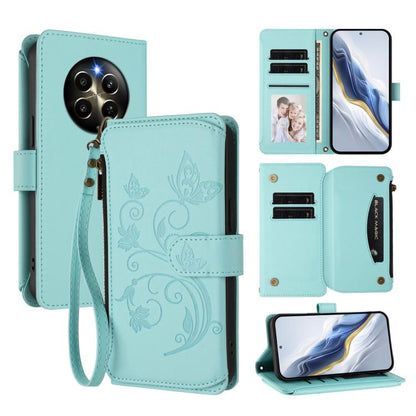 Butterfly Love Flower Multi-card Zipper Wallet Leather Phone Case, For Realme C67 4G / 12 Lite 4G Global, For Realme 12 Pro / 12 Pro+ / P1 Pro 5G, For Realme C53 / C51 4G Global, For Realme 11 5G Global / C67 5G India, For Realme 11 4G Global          ...