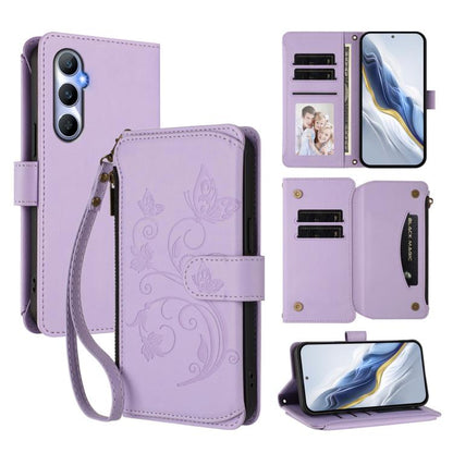 Butterfly Love Flower Multi-card Zipper Wallet Leather Phone Case, For Realme C67 4G / 12 Lite 4G Global, For Realme 12 Pro / 12 Pro+ / P1 Pro 5G, For Realme C53 / C51 4G Global, For Realme 11 5G Global / C67 5G India, For Realme 11 4G Global          ...