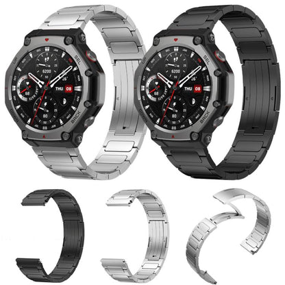 xDfind I-Shaped Buckle Stainless Steel Watch Band, For Amazfit T-Rex 3
