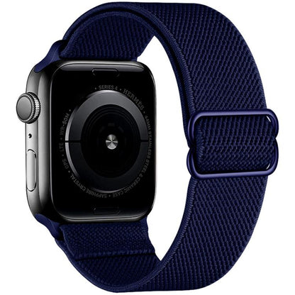 xDfind Adjustable Slide Buckle Elastic Nylon Watch Band, For Apple Watch 42 / 44 / 45 / 46 / 49mm, For Apple Watch 38 / 40 / 41 / S10 42mm