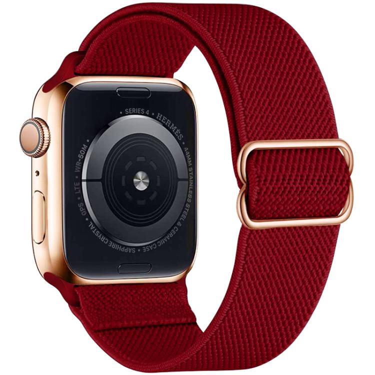 xDfind Adjustable Slide Buckle Elastic Nylon Watch Band, For Apple Watch 42 / 44 / 45 / 46 / 49mm, For Apple Watch 38 / 40 / 41 / S10 42mm