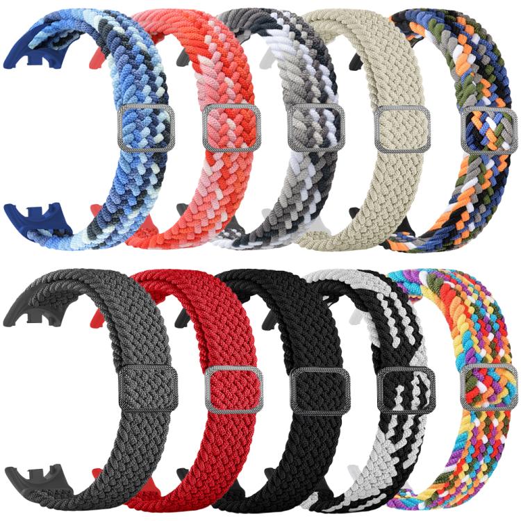 xDfind Adjustable Elastic Nylon Braided Watch Band, For Xiaomi Smart Band 11 / 10 / 9 / 8