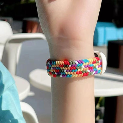 xDfind Adjustable Elastic Nylon Braided Watch Band, For Xiaomi Smart Band 11 / 10 / 9 / 8