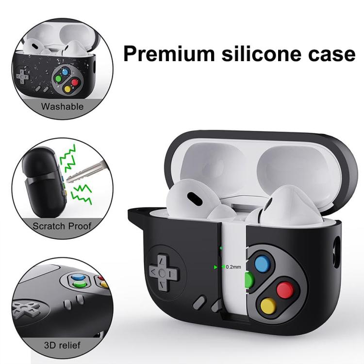 Retro Game Console Style Earphone Silicone Protective Case