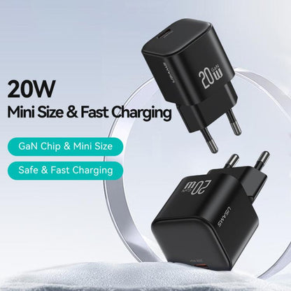 USAMS CC260 20W GaN USB-C / Type-C Port Mini Fast Charger, CC260