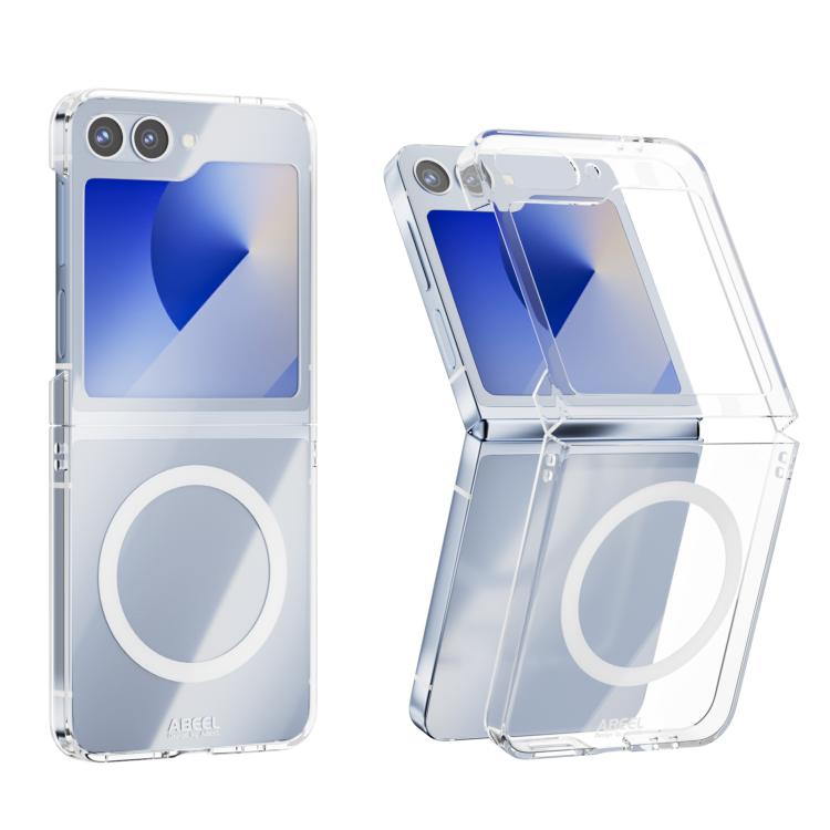 ABEEL Transparent MagSafe Magnetic Scratch-resistant PC Phone Case, For Galaxy Z Fold8 5G, For Galaxy Z Fold8 Ultra 5G, For Galaxy Z Flip8 5G, For Samsung Galaxy Z Flip7 FE / Flip6, For Samsung Galaxy Z Fold7 5G, For Samsung Galaxy Z Flip7 5G          ...