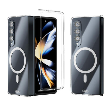 ABEEL Transparent MagSafe Magnetic Scratch-resistant PC Phone Case, For Galaxy Z Fold8 5G, For Galaxy Z Fold8 Ultra 5G, For Galaxy Z Flip8 5G, For Samsung Galaxy Z Flip7 FE / Flip6, For Samsung Galaxy Z Fold7 5G, For Samsung Galaxy Z Flip7 5G          ...