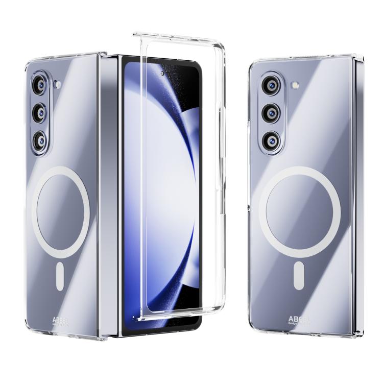 ABEEL Transparent MagSafe Magnetic Scratch-resistant PC Phone Case, For Galaxy Z Fold8 5G, For Galaxy Z Fold8 Ultra 5G, For Galaxy Z Flip8 5G, For Samsung Galaxy Z Flip7 FE / Flip6, For Samsung Galaxy Z Fold7 5G, For Samsung Galaxy Z Flip7 5G          ...
