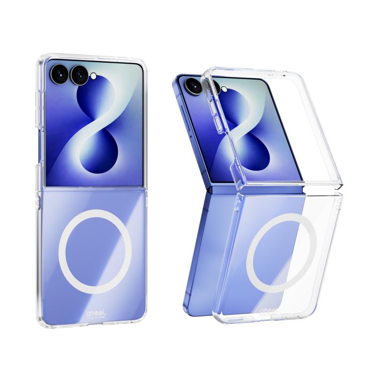ABEEL Transparent MagSafe Magnetic Scratch-resistant PC Phone Case, For Galaxy Z Fold8 5G, For Galaxy Z Fold8 Ultra 5G, For Galaxy Z Flip8 5G, For Samsung Galaxy Z Flip7 FE / Flip6, For Samsung Galaxy Z Fold7 5G, For Samsung Galaxy Z Flip7 5G          ...