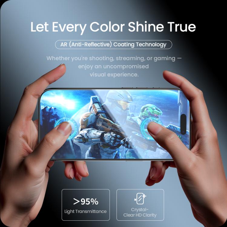 NILLKIN H+Pro AR Tempered Glass Film, For iPhone 18 Pro / 17 Pro, For iPhone 18 Pro Max / 17 Pro Max, For iPhone 17, For iPhone Air, For iPhone 16 Pro