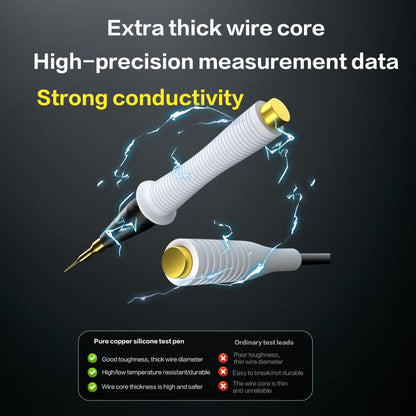 i2C Pure Copper Silicone Probe Detection Pen, Bend Plug, Bend Plug Without Stainless Steel Needle, Straight Plug Without Stainless Steel Needle, Straight Plug