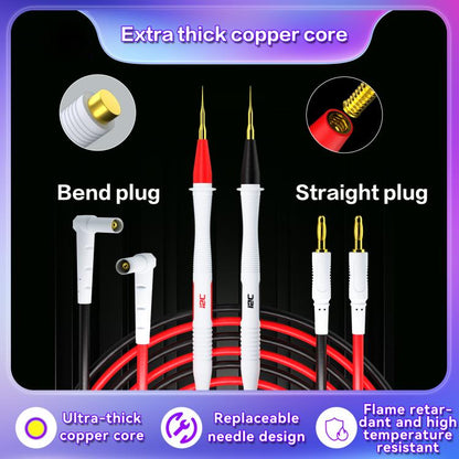 i2C Pure Copper Silicone Probe Detection Pen, Bend Plug, Bend Plug Without Stainless Steel Needle, Straight Plug Without Stainless Steel Needle, Straight Plug