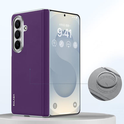 SULADA Skin Feel Liquid Leather Shockproof Phone Case, For Galaxy Z Fold8 Ultra 5G, For Galaxy Z Flip8 5G, For Galaxy Z Fold7 5G, For Galaxy Z Flip7 5G