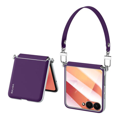 SULADA Skin Feel Liquid Leather Shockproof Phone Case, For Galaxy Z Fold8 Ultra 5G, For Galaxy Z Flip8 5G, For Galaxy Z Fold7 5G, For Galaxy Z Flip7 5G