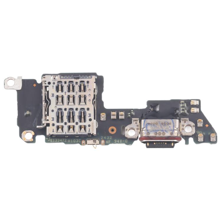 Original Charging Port Board With SIM Card Holder Socket, For OPPO Reno13 Pro 5G CPH2697, For OPPO Reno13 5G CPH2689, For OPPO Reno13 F 4G CPH2701, For OPPO Reno13 F 5G CPH2699