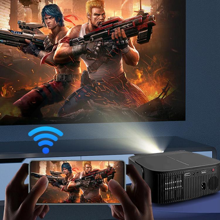 Cheerlux E2C Whale OS Version 1920x1080P 300ANSI Smart Projector, US Plug, UK Plug, AU Plug, EU Plug