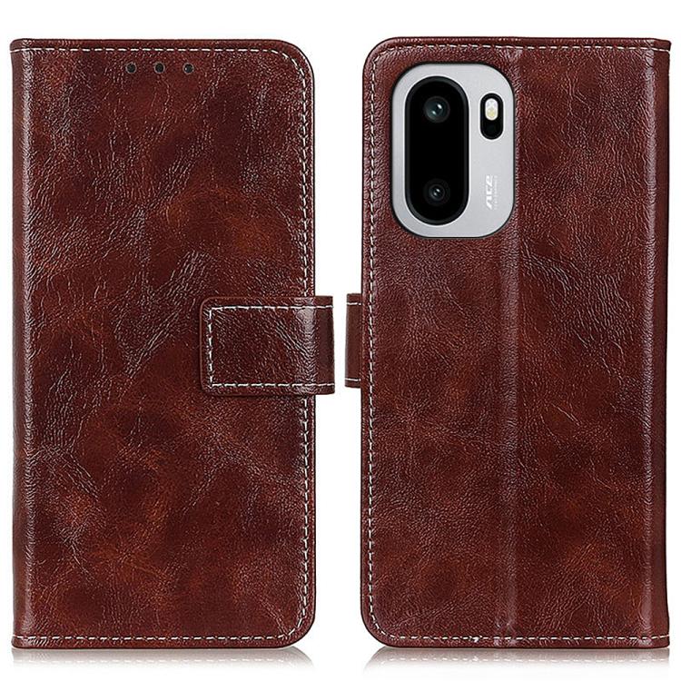 Retro Crazy Horse Texture Leather Phone Case, For OnePlus Nord CE6 Lite 5G Global, For OnePlus Ace 6 Ultra, For OnePlus 15T, For OnePlus Turbo 6 / 6V, For OnePlus 15R 5G/Ace 6/Ace 6T 5G, For OnePlus 15, For OnePlus Nord 5 / Ace 5 Ultra                 ...