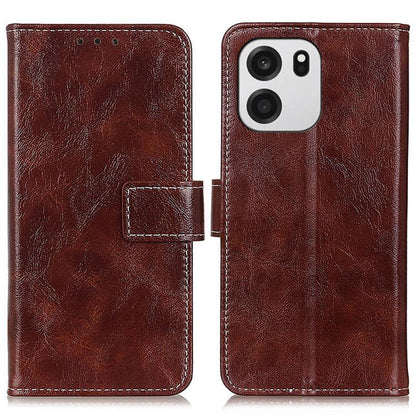 Retro Crazy Horse Texture Leather Phone Case, For OnePlus Nord CE6 Lite 5G Global, For OnePlus Ace 6 Ultra, For OnePlus 15T, For OnePlus Turbo 6 / 6V, For OnePlus 15R 5G/Ace 6/Ace 6T 5G, For OnePlus 15, For OnePlus Nord 5 / Ace 5 Ultra                 ...
