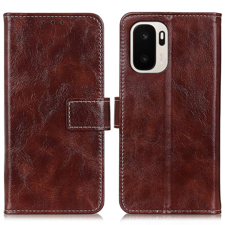 Retro Crazy Horse Texture Leather Phone Case, For OnePlus Nord CE6 Lite 5G Global, For OnePlus Ace 6 Ultra, For OnePlus 15T, For OnePlus Turbo 6 / 6V, For OnePlus 15R 5G/Ace 6/Ace 6T 5G, For OnePlus 15, For OnePlus Nord 5 / Ace 5 Ultra                 ...