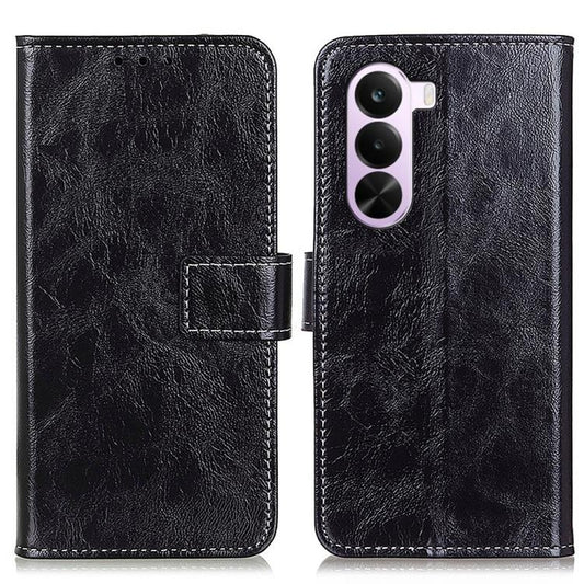 Retro Crazy Horse Texture Leather Phone Case, For OnePlus Nord CE6 Lite 5G Global, For OnePlus Ace 6 Ultra, For OnePlus 15T, For OnePlus Turbo 6 / 6V, For OnePlus 15R 5G/Ace 6/Ace 6T 5G, For OnePlus 15, For OnePlus Nord 5 / Ace 5 Ultra                 ...