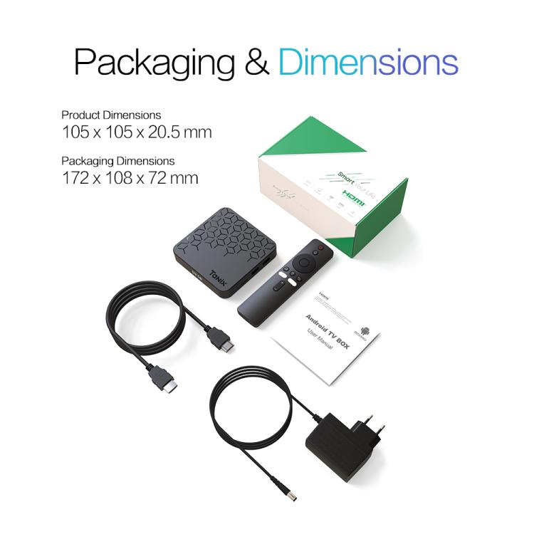 Tanix TX7 8K UHD Android 14 Smart TV Box with Remote Control, Allwinner H728 Octa-Core, 2GB+16GB, 4GB+32GB, 4GB+64GB
