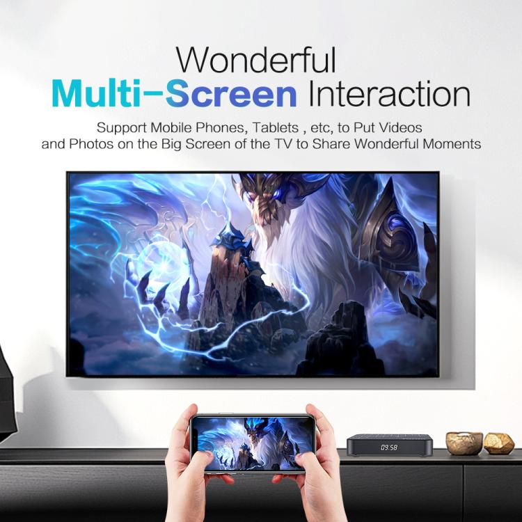 Tanix TX7 8K UHD Android 14 Smart TV Box with Remote Control, Allwinner H728 Octa-Core, 2GB+16GB, 4GB+32GB, 4GB+64GB