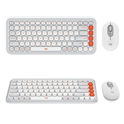 Logitech POP ICON COMBO Wireless Bluetooth Keyboard and Mouse Set