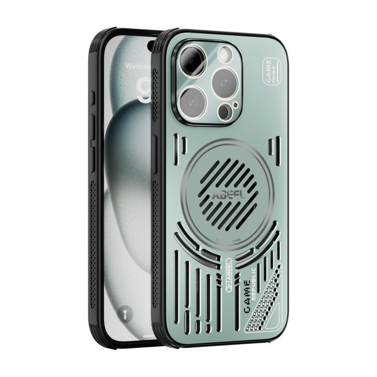 ABEEL Ice Fox Series Magsafe Heat Sink Cooling Phone Case, For iPhone 17 Pro Max, For iPhone 17 Pro, For iPhone 17, For iPhone 17 Air, For iPhone 16e, For iPhone 16 Pro Max, For iPhone 16 Pro, For iPhone 16, For iPhone 15 Pro Max, For iPhone 15 Pro����...
