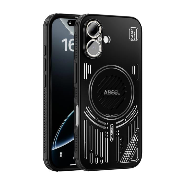 ABEEL Ice Fox Series Magsafe Heat Sink Cooling Phone Case, For iPhone 17 Pro Max, For iPhone 17 Pro, For iPhone 17, For iPhone 17 Air, For iPhone 16e, For iPhone 16 Pro Max, For iPhone 16 Pro, For iPhone 16, For iPhone 15 Pro Max, For iPhone 15 Pro����...