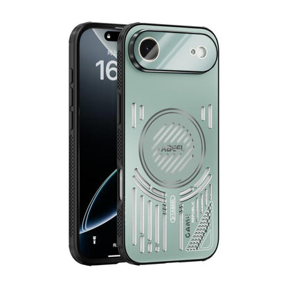 ABEEL Ice Fox Series Magsafe Heat Sink Cooling Phone Case, For iPhone 17 Pro Max, For iPhone 17 Pro, For iPhone 17, For iPhone 17 Air, For iPhone 16e, For iPhone 16 Pro Max, For iPhone 16 Pro, For iPhone 16, For iPhone 15 Pro Max, For iPhone 15 Pro����...