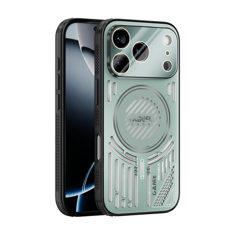 ABEEL Ice Fox Series Magsafe Heat Sink Cooling Phone Case, For iPhone 17 Pro Max, For iPhone 17 Pro, For iPhone 17, For iPhone 17 Air, For iPhone 16e, For iPhone 16 Pro Max, For iPhone 16 Pro, For iPhone 16, For iPhone 15 Pro Max, For iPhone 15 Pro����...
