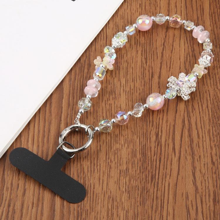 Starry Sky Bead Chain Phone Anti-lost Short Lanyard