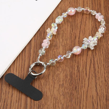 Starry Sky Bead Chain Phone Anti-lost Short Lanyard
