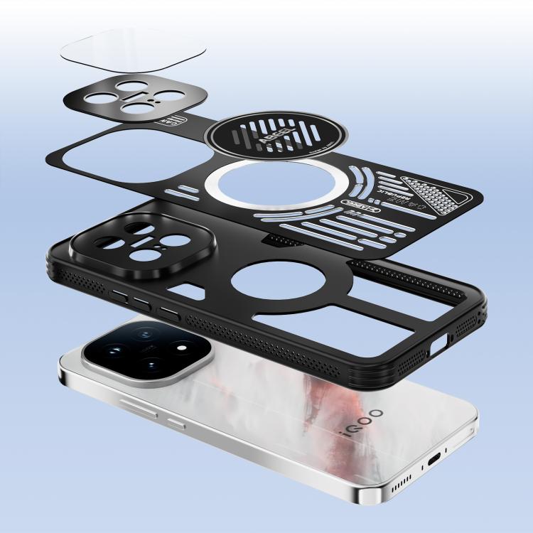 ABEEL Ice Fox Series Magsafe Heat Sink Cooling Phone Case, For vivo iQOO 15 Ultra 5G, For vivo iQOO 15, For vivo X300 Pro, For vivo X300, For vivo X200s, For vivo X200 Ultra, For vivo X200, For vivo X200 Pro Mini, For vivo X200 Pro
