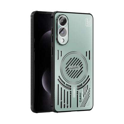 ABEEL Ice Fox Series Magsafe Heat Sink Cooling Phone Case, For Samsung Galaxy S26+ 5G, For Samsung Galaxy S26 Ultra 5G, For Samsung Galaxy S26 5G, For Samsung Galaxy S25 Edge 5G, For Samsung Galaxy S25 5G, For Samsung Galaxy S25+ 5G                    ...