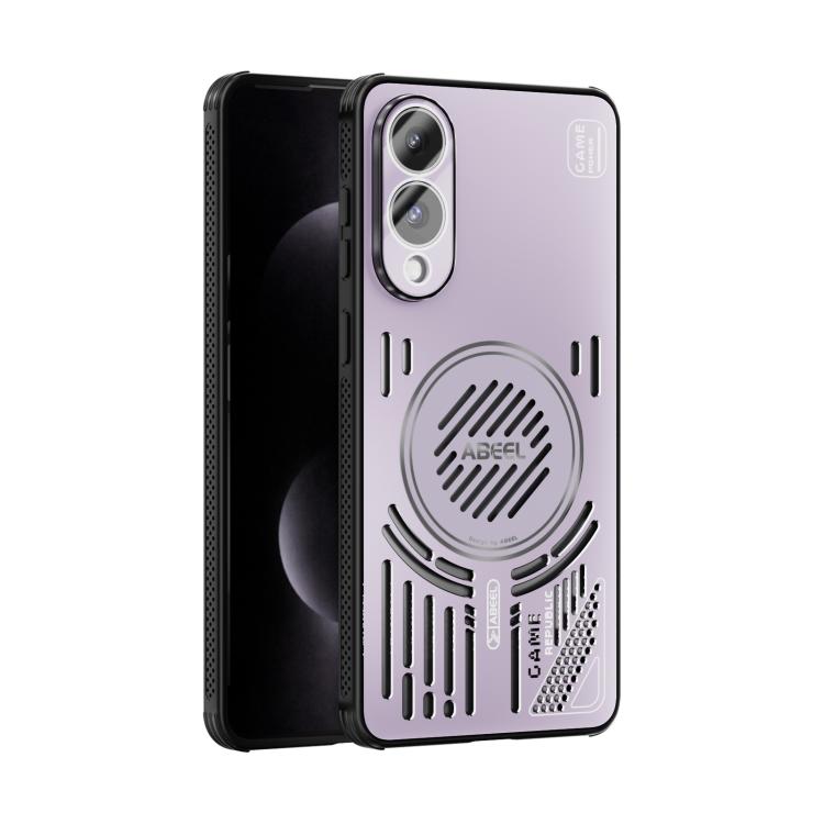 ABEEL Ice Fox Series Magsafe Heat Sink Cooling Phone Case, For Samsung Galaxy S26+ 5G, For Samsung Galaxy S26 Ultra 5G, For Samsung Galaxy S26 5G, For Samsung Galaxy S25 Edge 5G, For Samsung Galaxy S25 5G, For Samsung Galaxy S25+ 5G                    ...