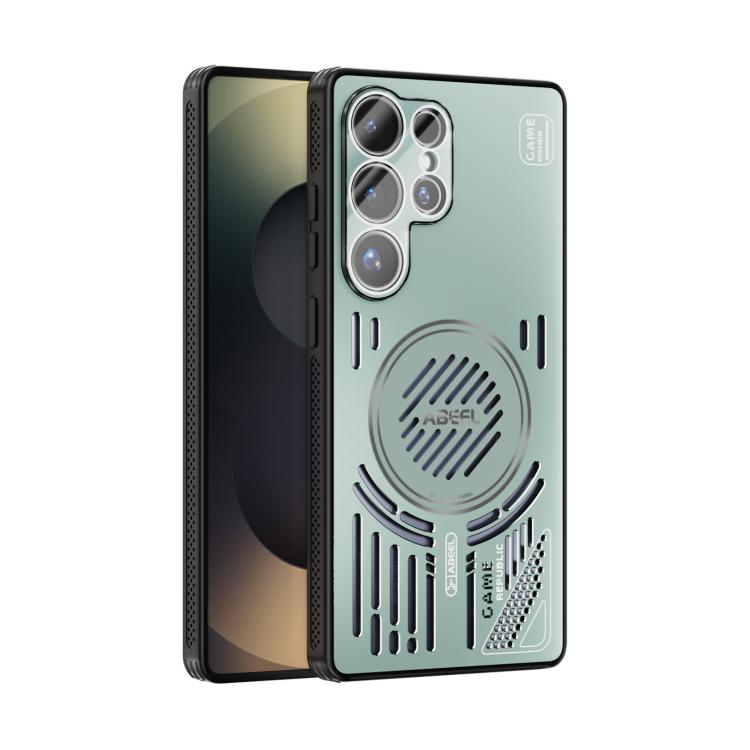 ABEEL Ice Fox Series Magsafe Heat Sink Cooling Phone Case, For Samsung Galaxy S26+ 5G, For Samsung Galaxy S26 Ultra 5G, For Samsung Galaxy S26 5G, For Samsung Galaxy S25 Edge 5G, For Samsung Galaxy S25 5G, For Samsung Galaxy S25+ 5G                    ...