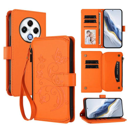 Butterfly Love Flower Multi-card Zipper Wallet Leather Phone Case, For Tecno Spark 30 Pro 4G, For Tecno Spark 30 5G / Pova 6 Neo 5G, For Tecno Spark 30 4G, For Tecno Spark GO 5G 2025 / Hot 60i 4G, For Tecno Spark 30C 4G, For Tecno Spark 20 Pro 5G      ...