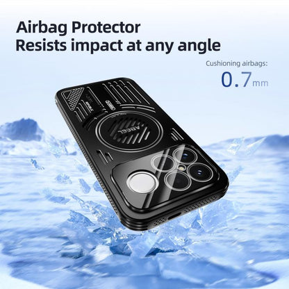 ABEEL Ice Fox Series Magsafe Heat Sink Cooling Phone Case, For Redmi K90 Pro Max/Poco F8 Ultra, For Redmi K90/Poco F8 Pro, For Redmi K80 Pro, For Redmi K80