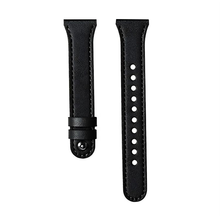 xDfind Double Ring Single Rivet Genuine Leather Watch Band, 20mm, 22mm