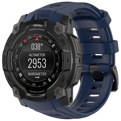 xDfind Quick-release Silicone Watch Band, For Garmin Instinct 3 AMOLED 50mm / Solar 50mm, For Garmin Instinct 3 AMOLED 45mm / Solar 45mm
