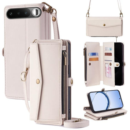 Zipper Wallet Side Buckle Crossbody Lanyard Leather Phone Case, For Realme P4 Power 5G, For Realme Note 80 4G, For Realme C83 5G, For Realme Neo8 5G, For Realme 16 5G Global, For Realme 16 Pro+ 5G, For Realme 16 Pro 5G, For Realme P4x 5G               ...